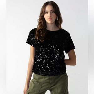 High Shine Perfect Tee Black Small